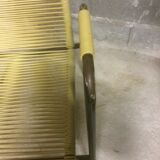 Yellow scoubidou chair