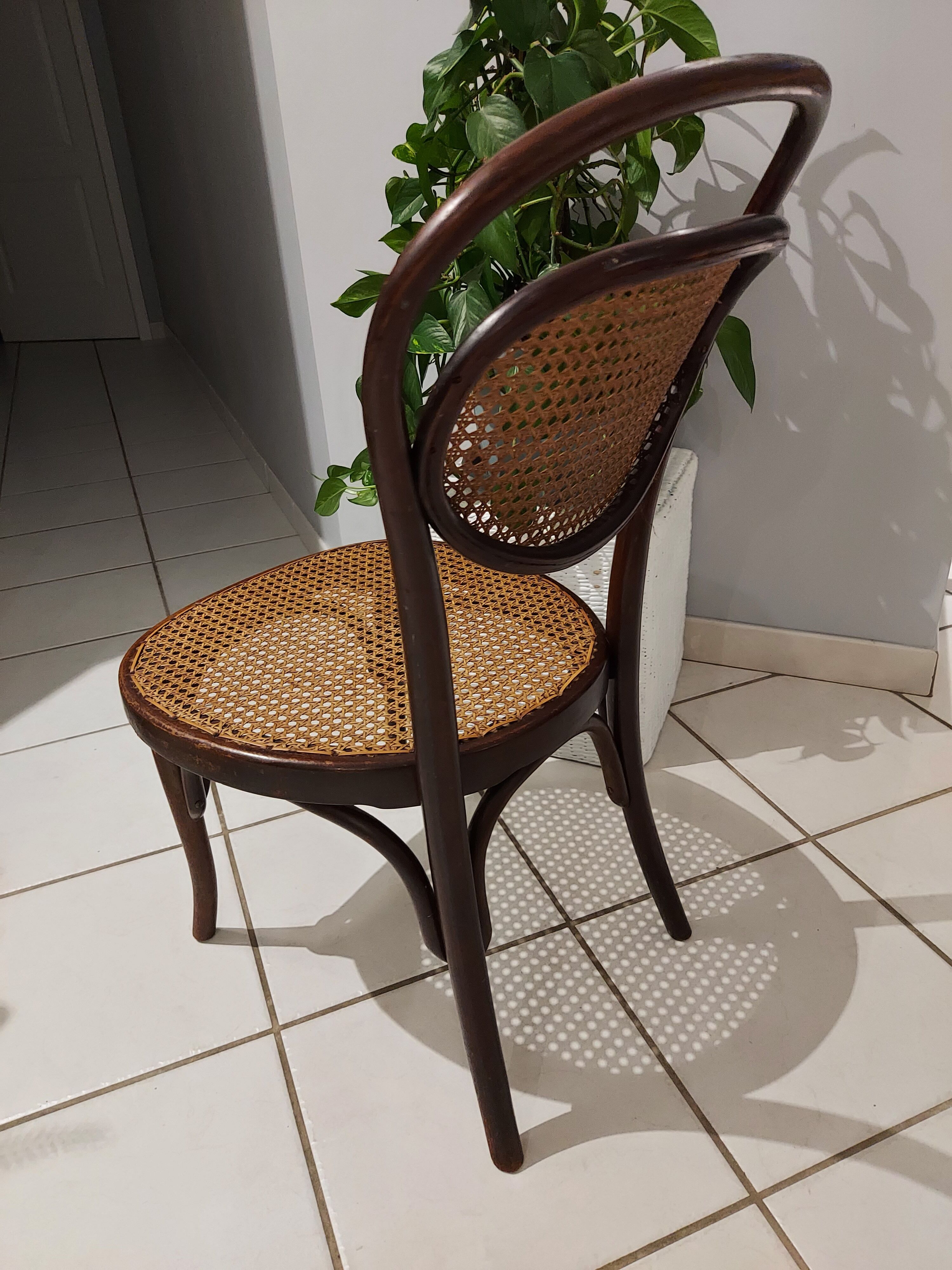 Jacob & Josef Kohn antique 1890 low chair