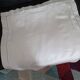 Pillowcase hand-embroidered thread monogram E.D.