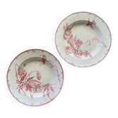 Gien plate x2