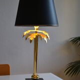 “Palm tree” lamp chandelier Deknudt Belgium