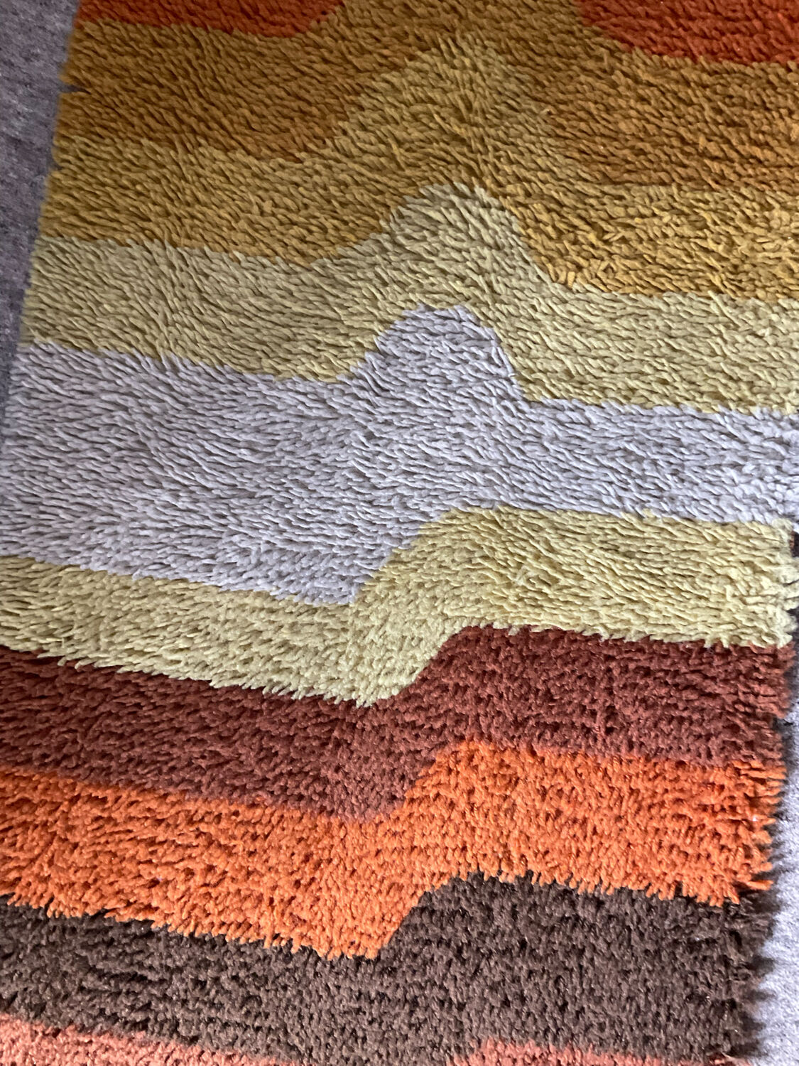 Vintage rugs 60-70s in wool