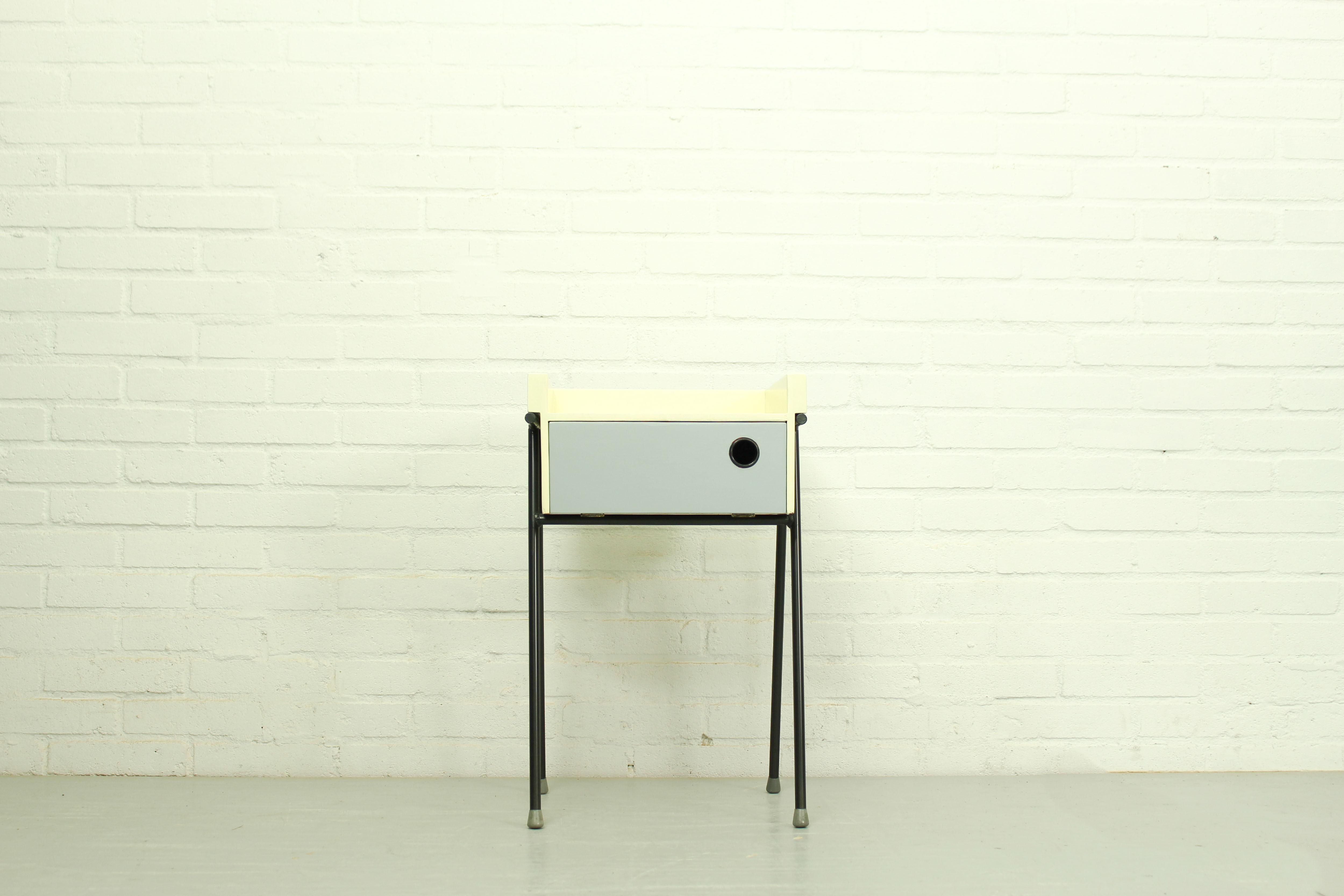 Rob Parry and Emile Truijen Bed, Chair and Nightstand for Dico series "Kamer 56", 1950s