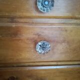 Commode en pin anglaise XIX siècle