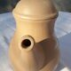 Vintage teapot white dogwood flower hand decoration