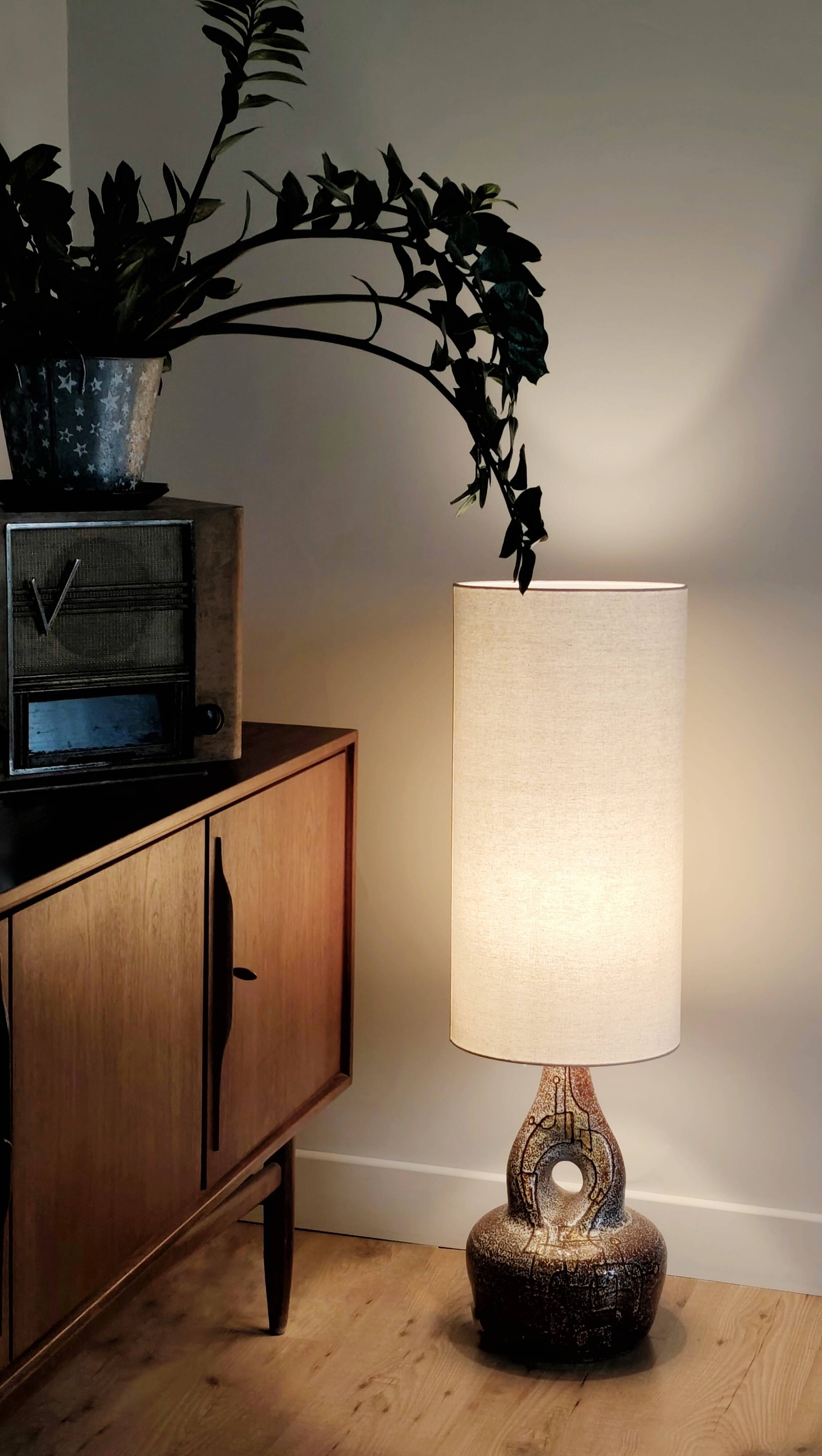 Large Accolay ceramic lamp