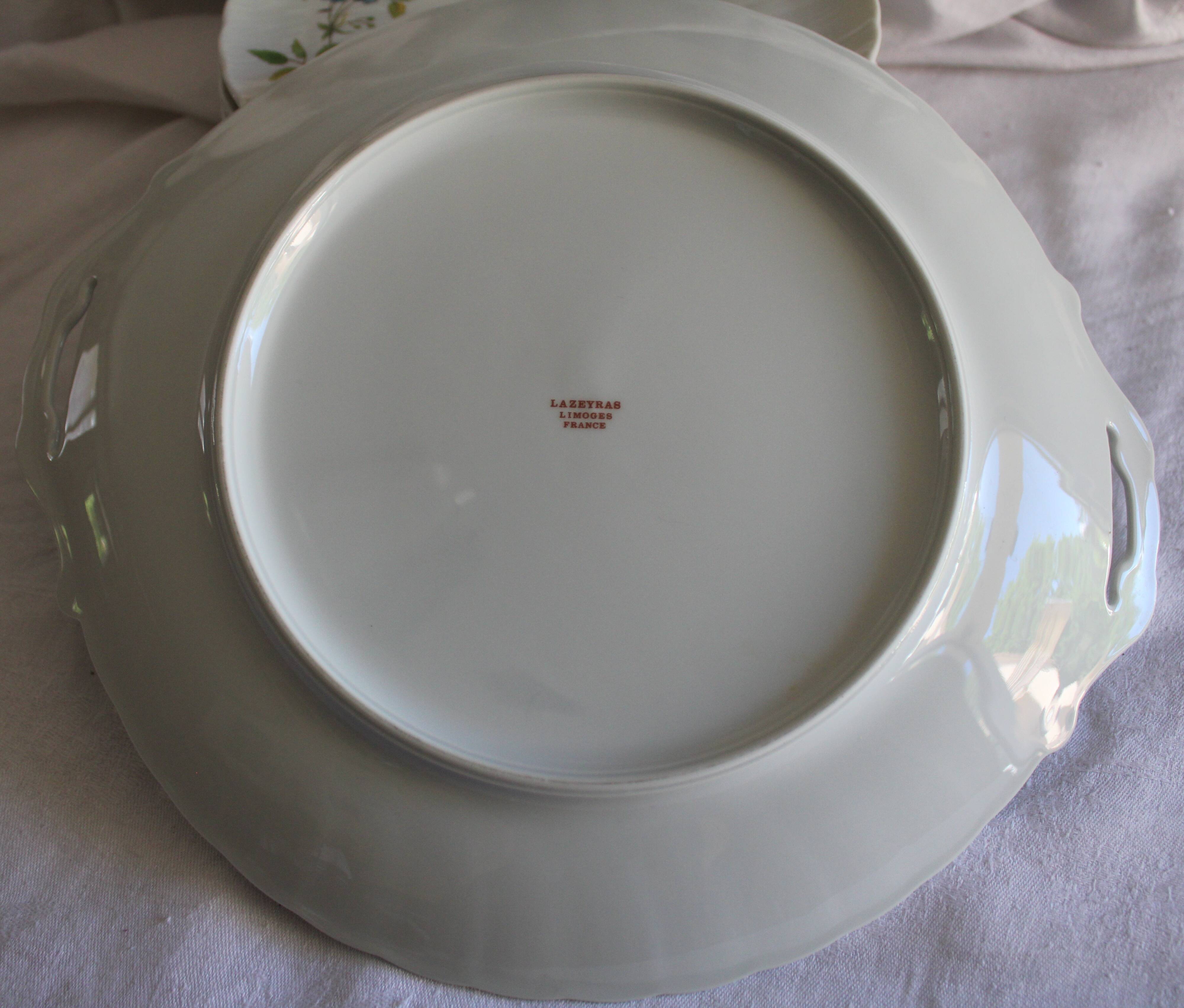 Lazeyras Limoges Cake Service France