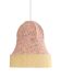 Suspension Armande "bell" shape printed with fringes