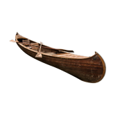 '30s mahogany canoe