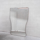 Xl mid-century brass italian mirror