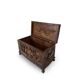 Antique Chinese Carved Export Chest – Dragon, Phoenix & Landscape Deco