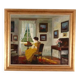 “Interior with Woman” by Edith Gert