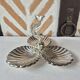 Silver-plated servant