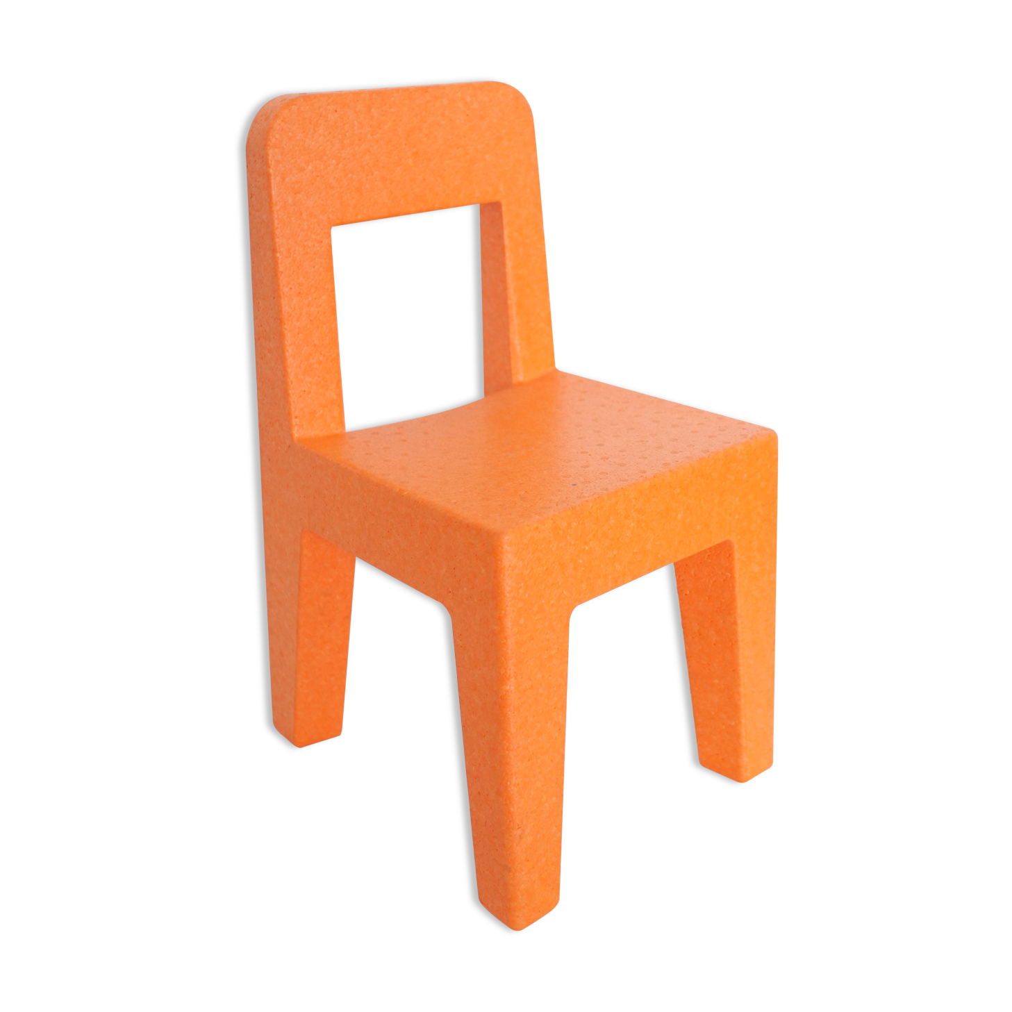 Chaise enfant design Enzo Mari modèle Seggiolina POP