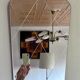 Mirror mirror free form of the 60s 33x53cm