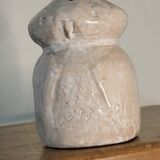 Vase with owl flowers