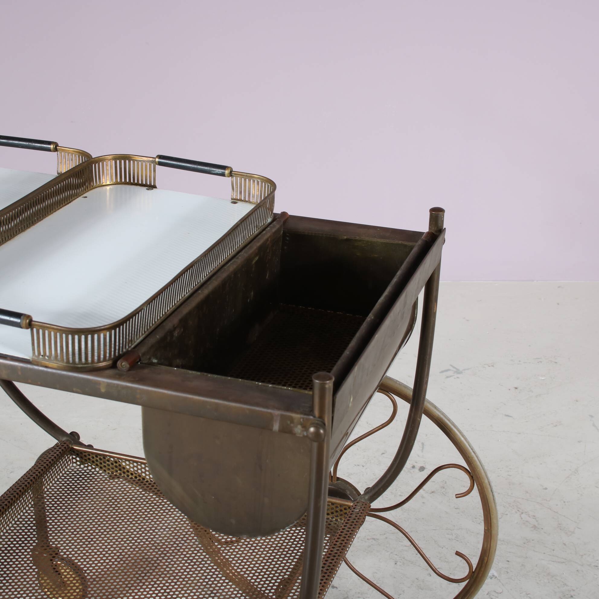 1950s Serving trolley by Svenskt Tenn, Sweden