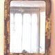 Old Louis Phillipe mercury mirror, in gilded stucco.