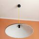 Large vintage industrial sheet metal pendant light 39 cm