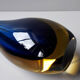The 1970s Murano glass Blue Vase