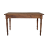 Walnut farmhouse table