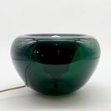 Lampe verte en verre de Murano, space age, 1970