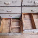 Industrial sideboard with 16 drawers