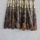 Set of 12 antique cake forks