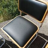 Set of 6 Cesca B32 chairs by Marcel Breuer