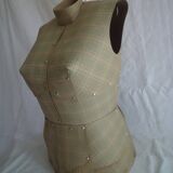 Cardboard mannequin bust from the 50s and 60s