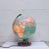 Globe terrestre lumineux, JRO Globus, 1960