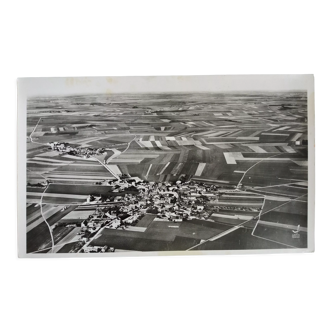 Photographie aérienne LaPie 1958 La plaine de la Beauce Greneville en Beauce