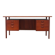 Bureau en teck, design danois, années 1970, design Kai Kristiansen
