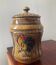 Vintage enameled ceramic candy box Italy