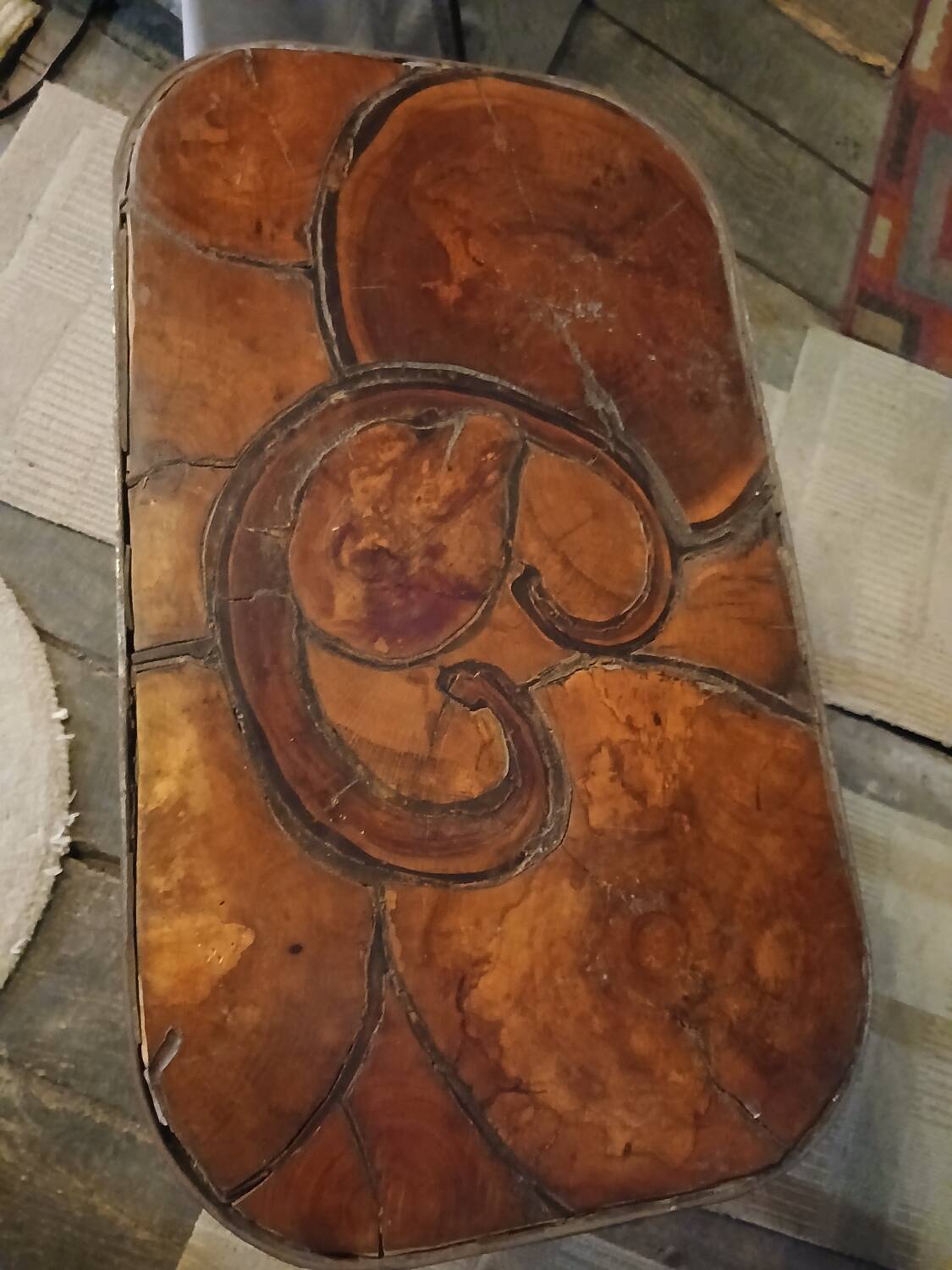 Brutalist coffee table