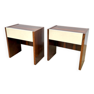 Palissander besides tables Netherlands 1960