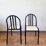 Set of 8 Robert Mallet Stevens Tubor Modernist Chairs