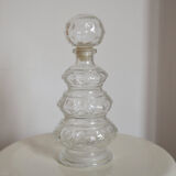 Vintage glass decanter from the 70s