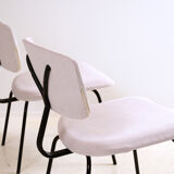 Pair of chairs Sunday C. Sclafert 1950's
