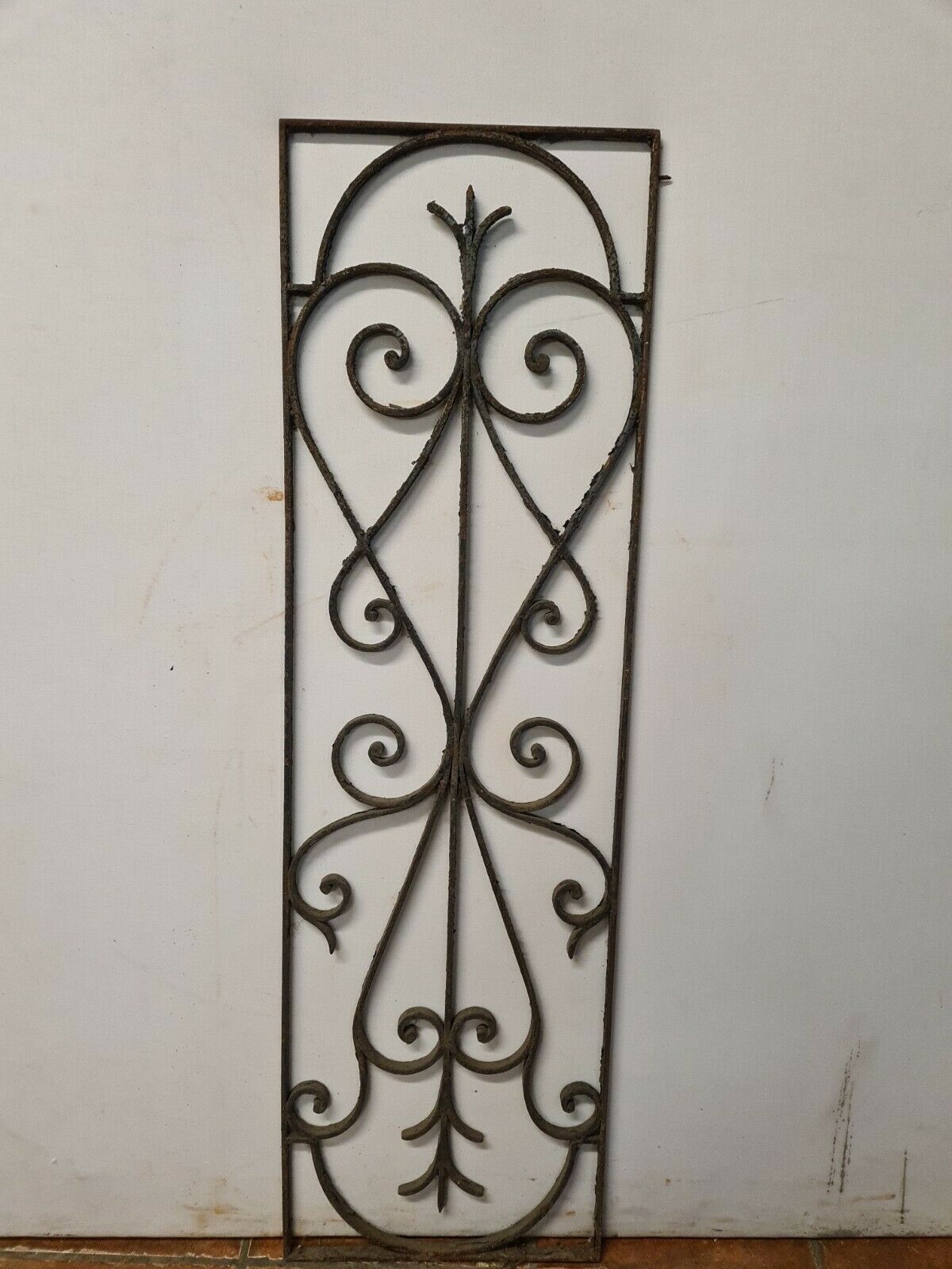 wrought iron grid