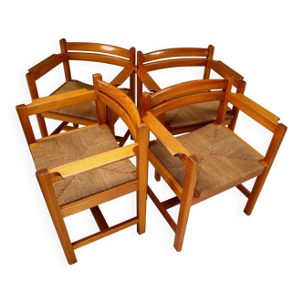 Set of 4 chairs Børge Mogensen