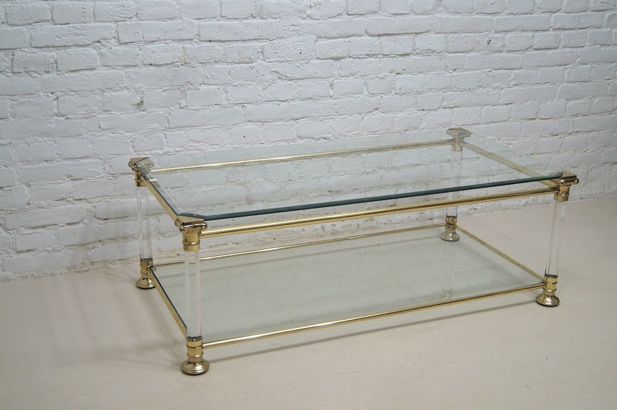 Hollywood Regency style Italian coffee table, 1970s