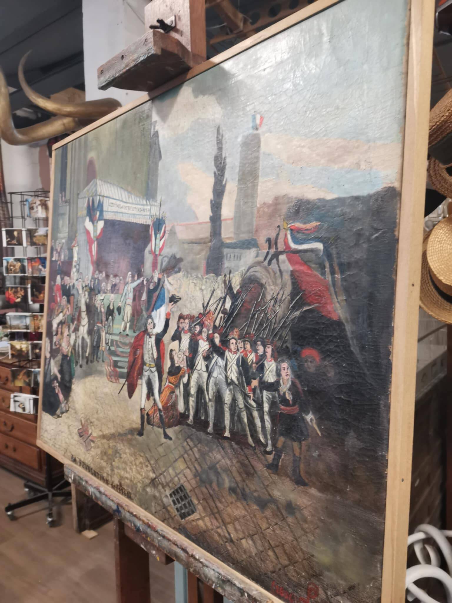 Painting of the French Revolution