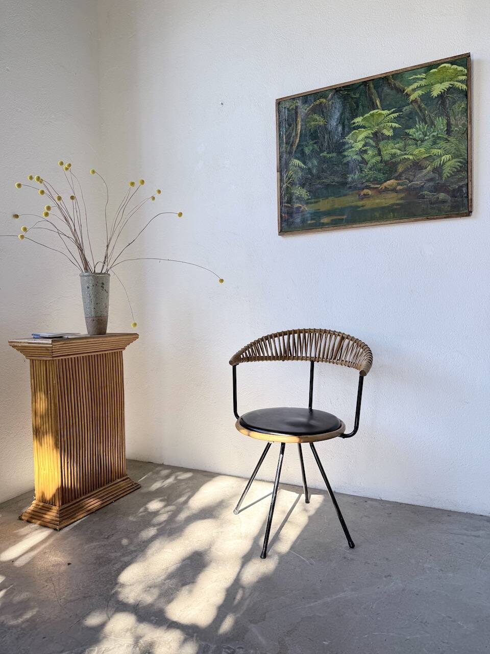 Rattan chair Dirk Van Sliedregt