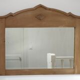 Mirror weathered wood ice beveled vintage 76 cm x 96 cm