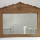 Mirror weathered wood ice beveled vintage 76 cm x 96 cm