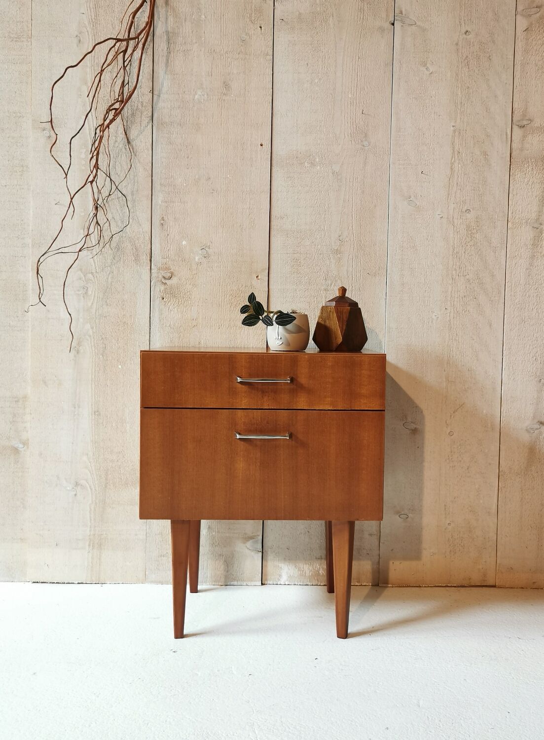 Vintage bedside table