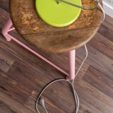 Vintage Green Czechoslovak Table Lamp By Lidokov, 1970s