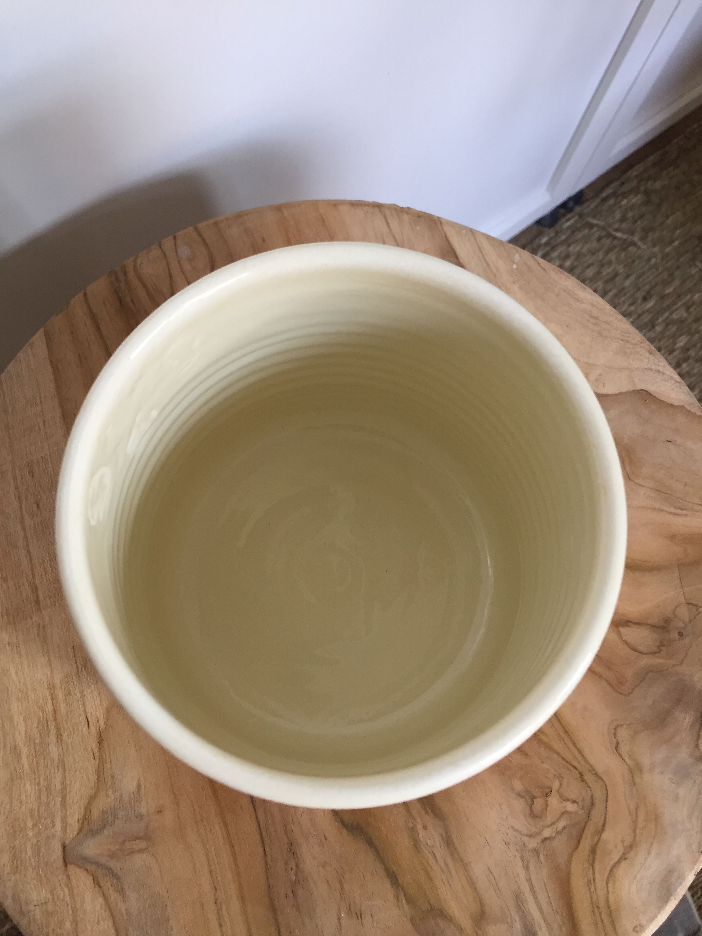 Hand-painted glazed ceramic box