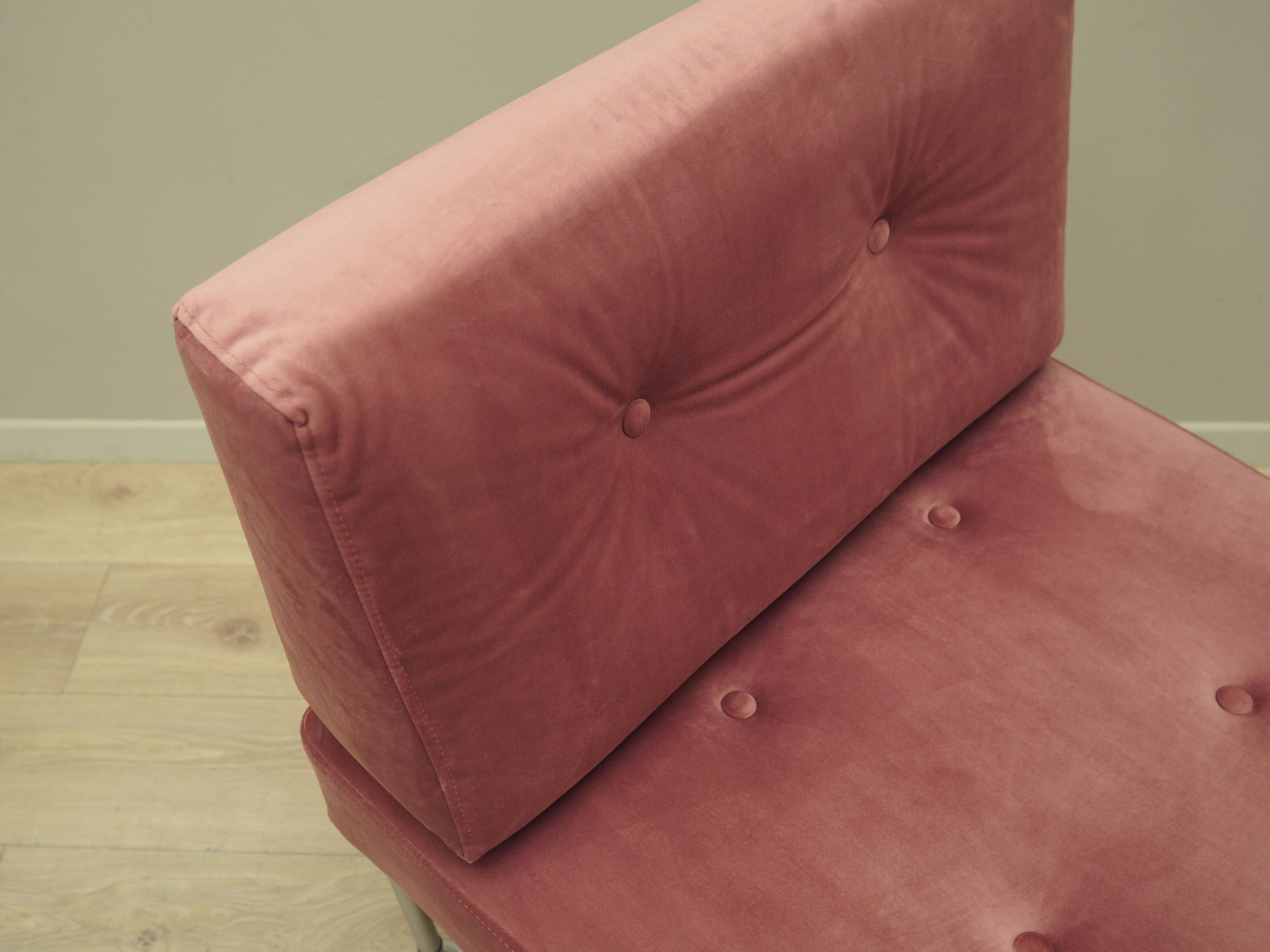 Fauteuil danois rose par Poul Cadovius, années 1960